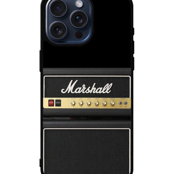 Marshall Guitar Amplifier iPhone 15 Pro Max Case CT3405