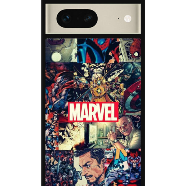 Marvel Comic Heroes Google Pixel 7 Case CT9021