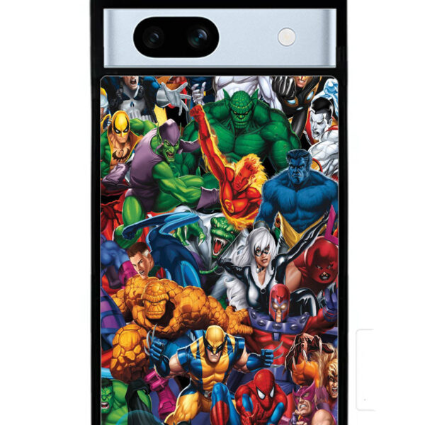 Marvel Heroes Google Pixel 7A Case CT9559