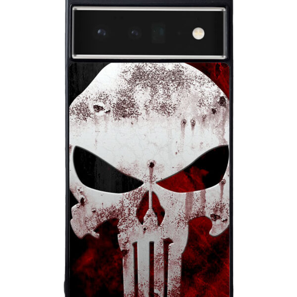 Marvel Superhero PUNISHER logo Google Pixel 6 Pro Case CT3362