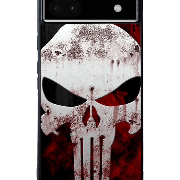 Marvel Superhero PUNISHER logo Google Pixel 6A Case CT3362