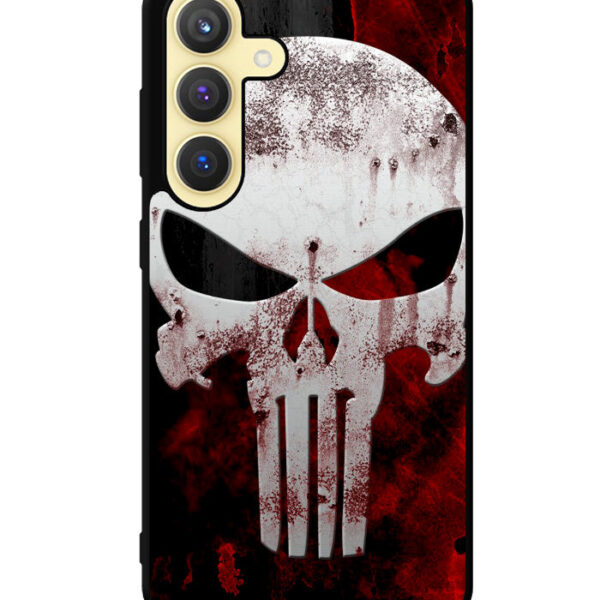 Marvel Superhero PUNISHER logo Samsung Galaxy S24 Plus Case CT3362