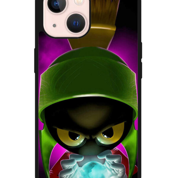 Marvin The Martian painting Google iPhone 13 Mini Case CT0571