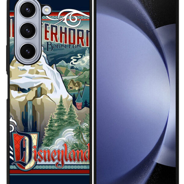 Matterhorn Disneyland Samsung Galaxy Z Fold 5 2023 5G Case CT7654
