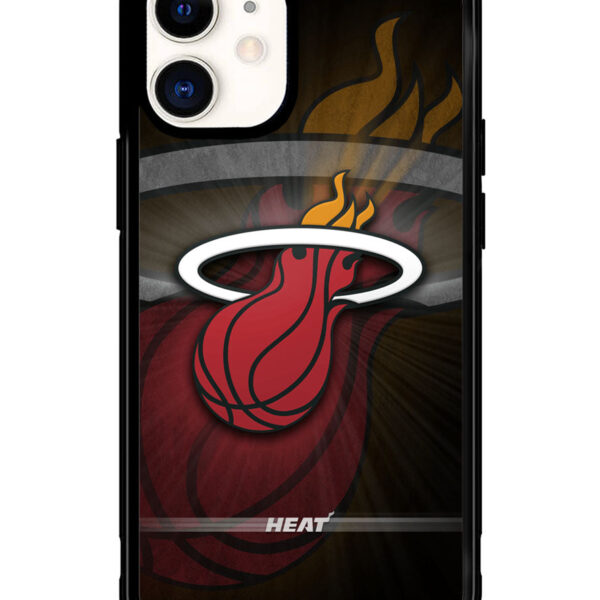 Miami Heat NBA Logo iPhone 12 Case CT1557