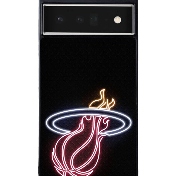 Miami Heat Neon Logo Google Pixel 6 Pro Case CT1558