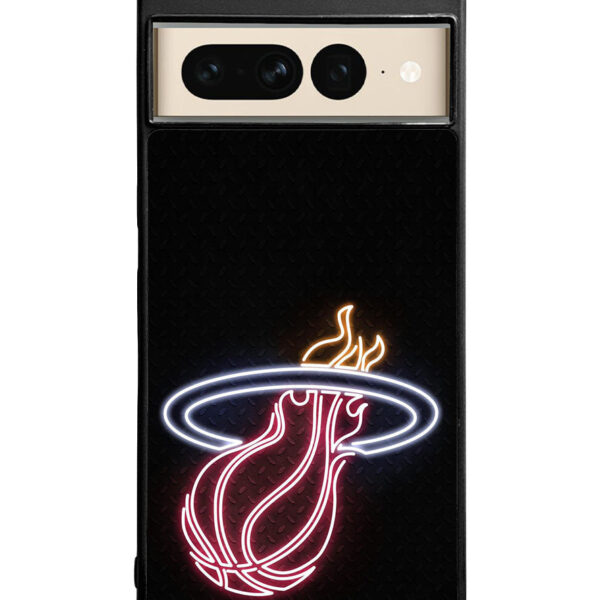Miami Heat Neon Logo Google Pixel 7 Pro Case CT1558