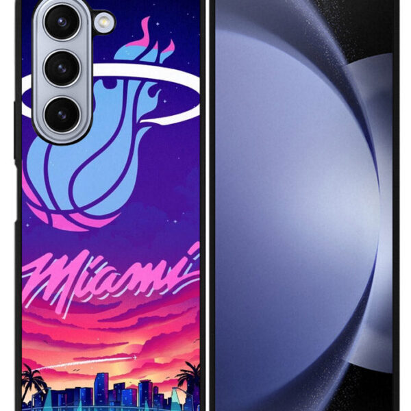 Miami Heat Vice Samsung Galaxy Z Fold 5 2023 5G Case CT9378