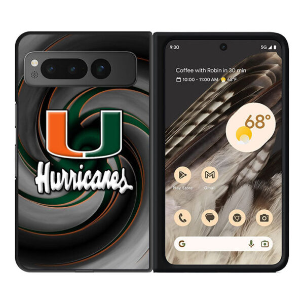 miami hurricanes XGoogle Pixel Fold CT0754