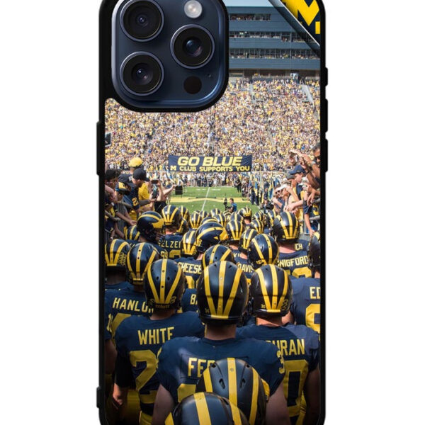 Michigan Go Blue iPhone 15 Pro Max Case CT3301
