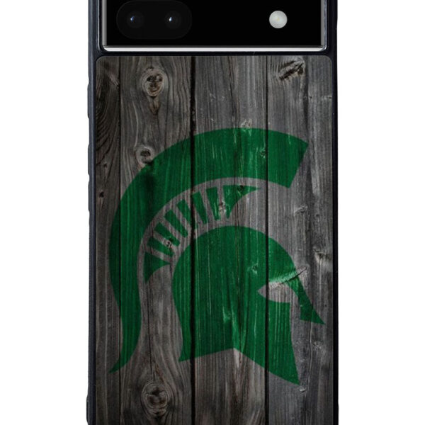 michigan state logo Google Pixel 6A Case CT1518