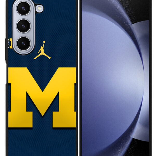 michigan wolverines Google Samsung Galaxy Z Fold 5 2023 5G Case CT1022