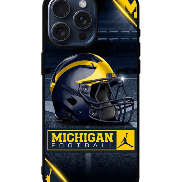 michigan wolverines helmet iPhone 15 Pro Max Case CT0992