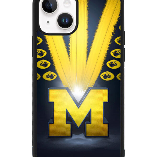 michigan wolverines iPhone 15 Case CT9020