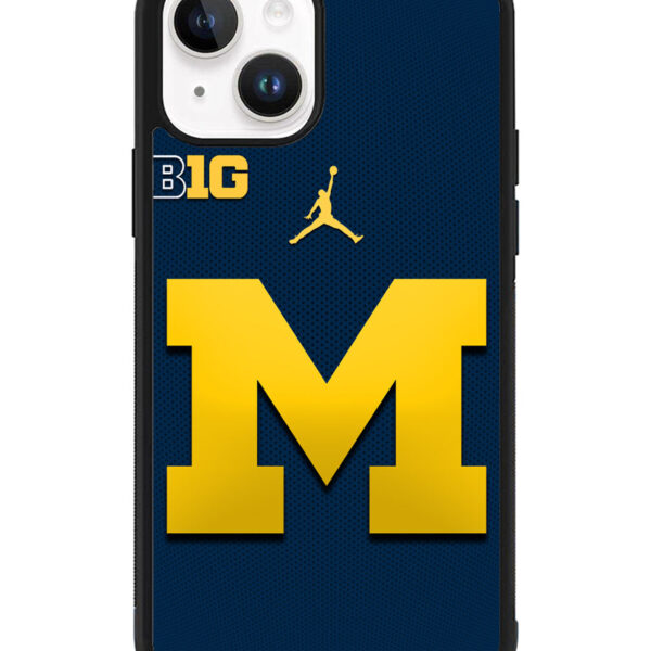 michigan wolverines iPhone 15 Plus Case CT1022