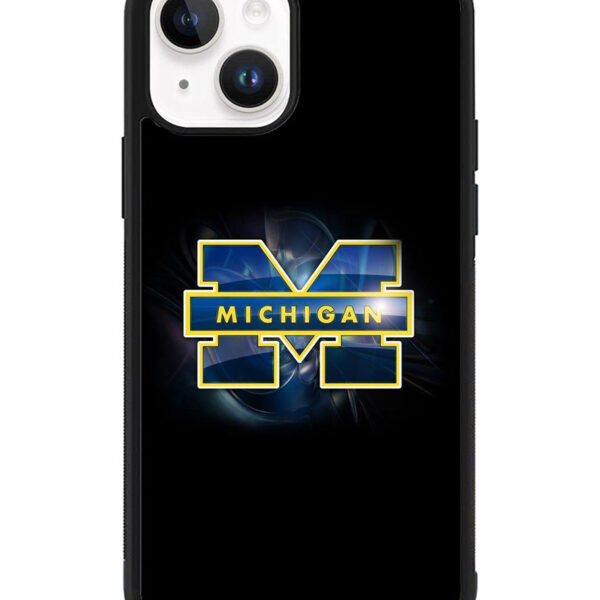 michigan wolverines iPhone 15 Plus Case CT3314