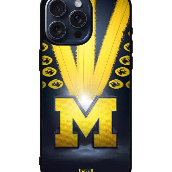 michigan wolverines iPhone 15 Pro Max Case CT9020