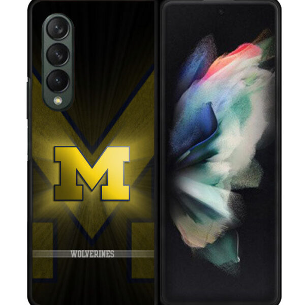 michigan wolverines Logo Google Samsung Galaxy Z Fold 3 5G CT0955