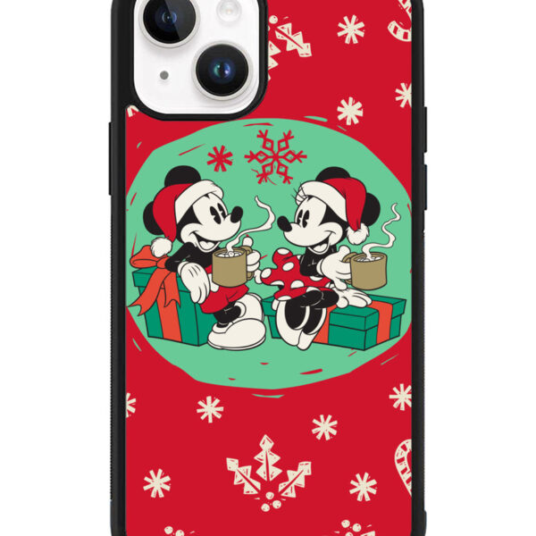 mickey and minnie christmas iPhone 15 Plus Case CT3317