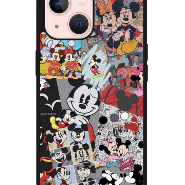 Mickey And Minnie Mouse iPhone 13 Mini Case CT10494