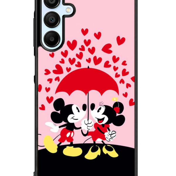 Mickey And Minnie Mouse Rain Love Samsung Galaxy A15 5G Case CT1134