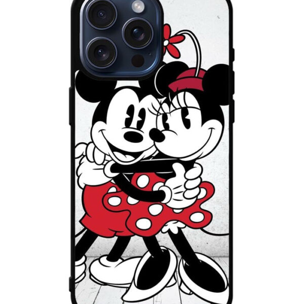 mickey mouse and minnie mouse iPhone 15 Pro Max Case CT9673