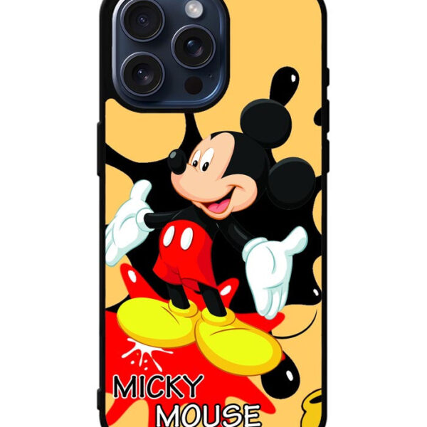 Mickey Mouse Art iPhone 15 Pro Case CT0814