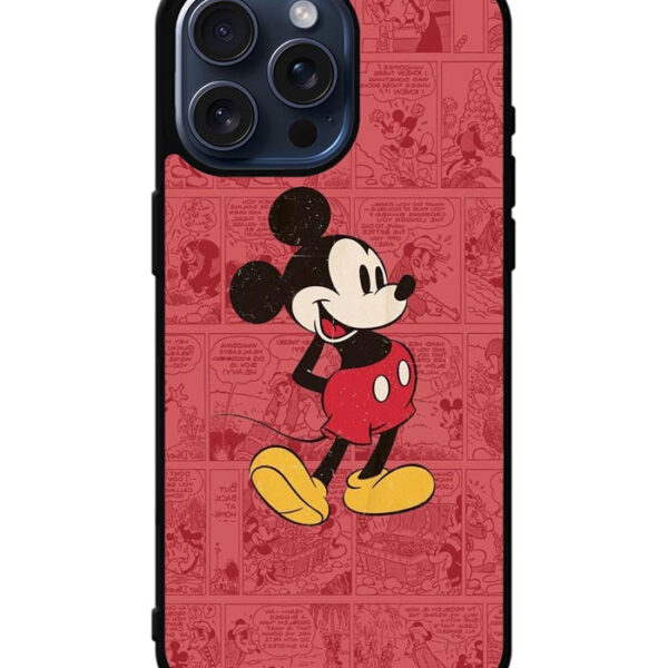 Mickey Mouse Retro Comic iPhone 15 Pro Max Case CT1349