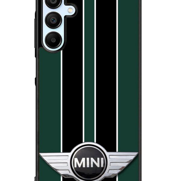 Mini Cooper Style British Racing Black Green Samsung Galaxy A15 5G Case CT0695