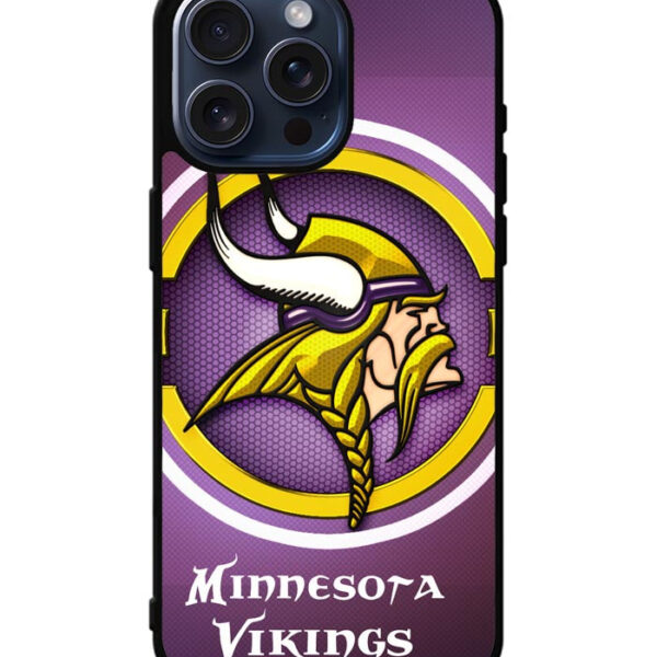 Minnesota Vikings iPhone 15 Pro Max Case CT3256