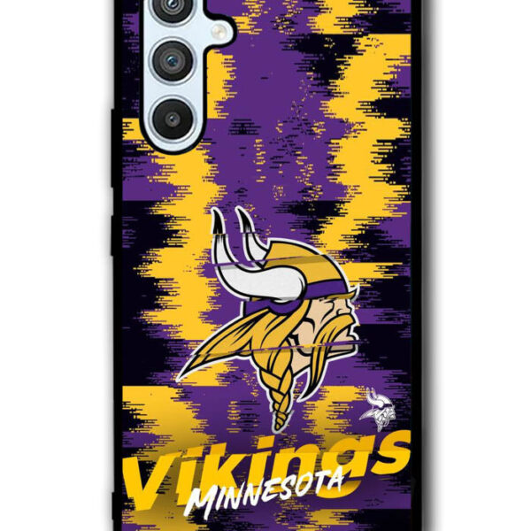 Minnesota Vikings Torn Paper Style Logo Samsung Galaxy A54 5G Case CT10282