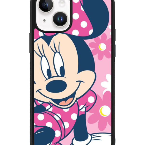 Minnie Mouse Pink iPhone 15 Case CT3259