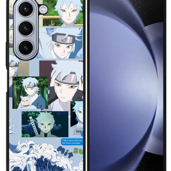 Mitsuki Anime Blue Samsung Galaxy Z Fold 5 2023 5G Case CT5709