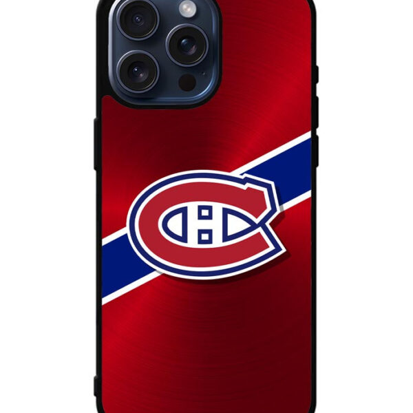 Montreak Canadiens iPhone 15 Pro Max Case CT8872