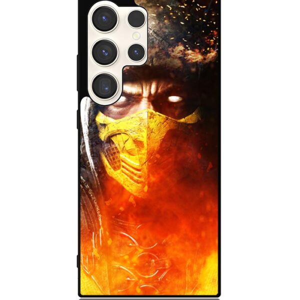 Mortal Kombat X Scorpion Samsung Galaxy S24 Ultra Case CT0395