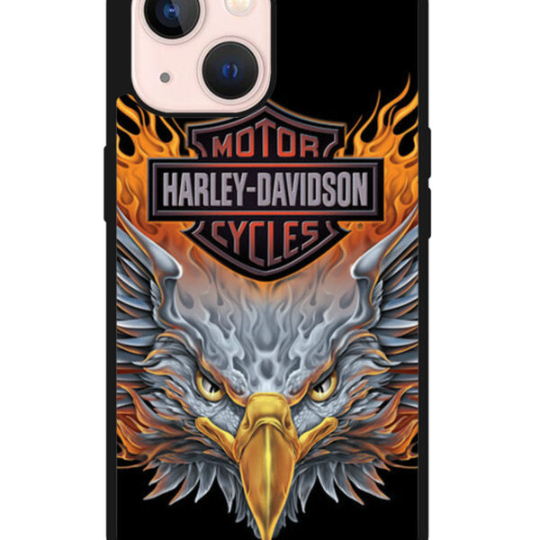 Motor Harley Davidson Eagle Logo iPhone 13 Mini Case CT3230