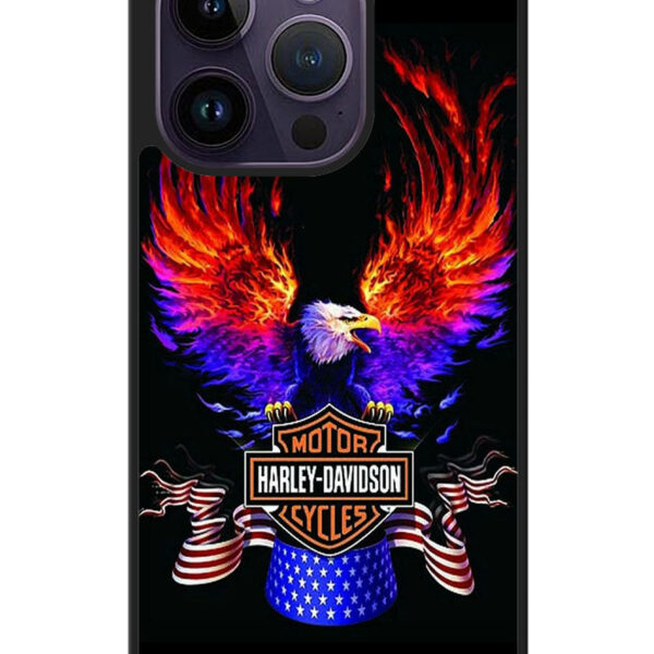Motor Harley Davidson Fire Eagle iPhone Cases , Samsung Galaxy Cases , Google Pixel Cases , Motorola Cases CT7002