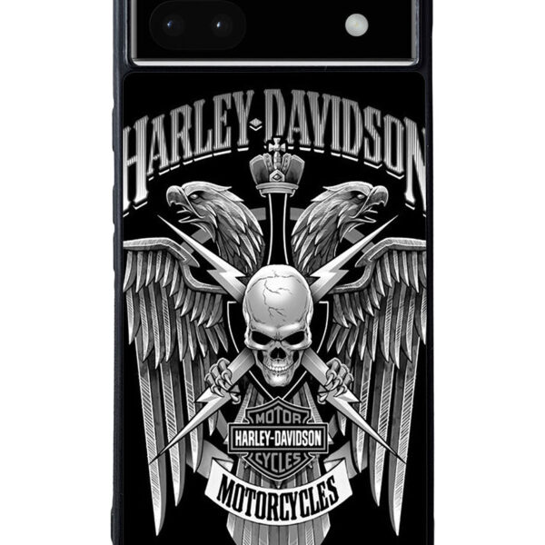 Motor Harley Davidson Skull Google Pixel 6A Case CT7004