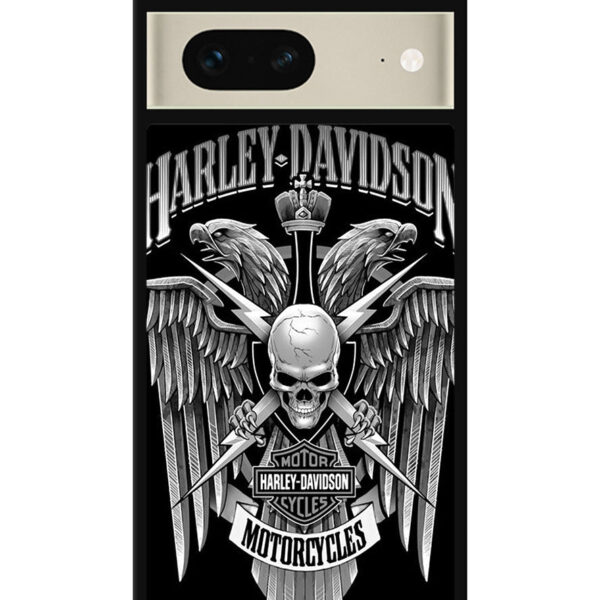 Motor Harley Davidson Skull Google Pixel 7 Case CT7004
