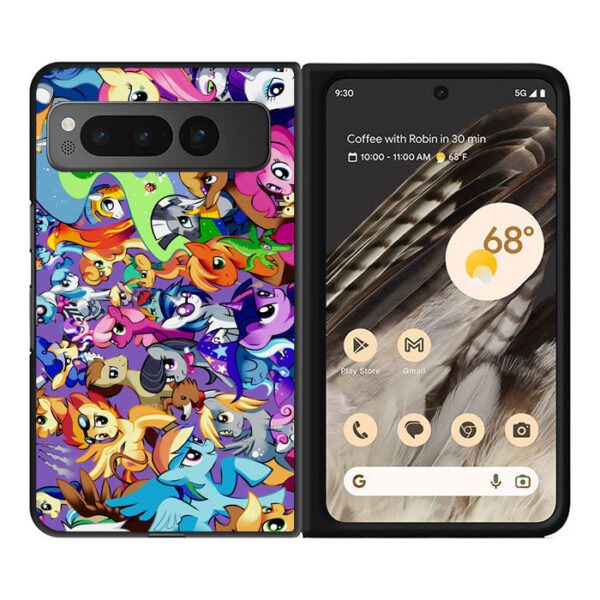 My Little Pony Collage Google Pixel Fold CT0564