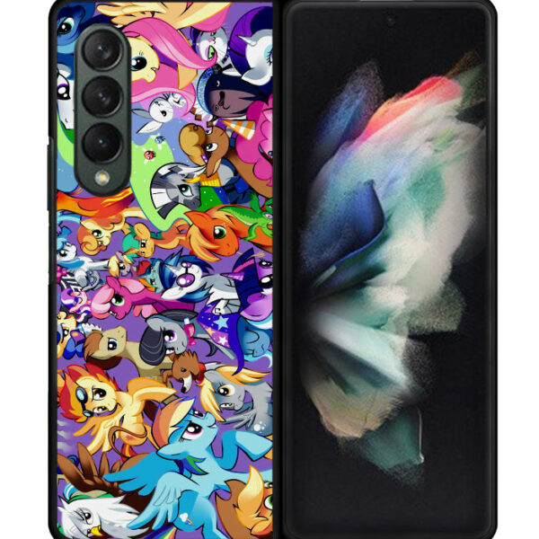 My Little Pony Collage Samsung Galaxy Z Fold 4 5G CT0564