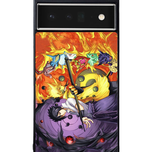 Naruto Sasuke Anime Google Pixel 6 Pro Case CT5006