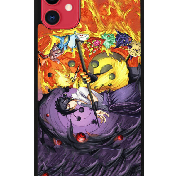 Naruto Sasuke Anime iPhone 11 Case CT5006