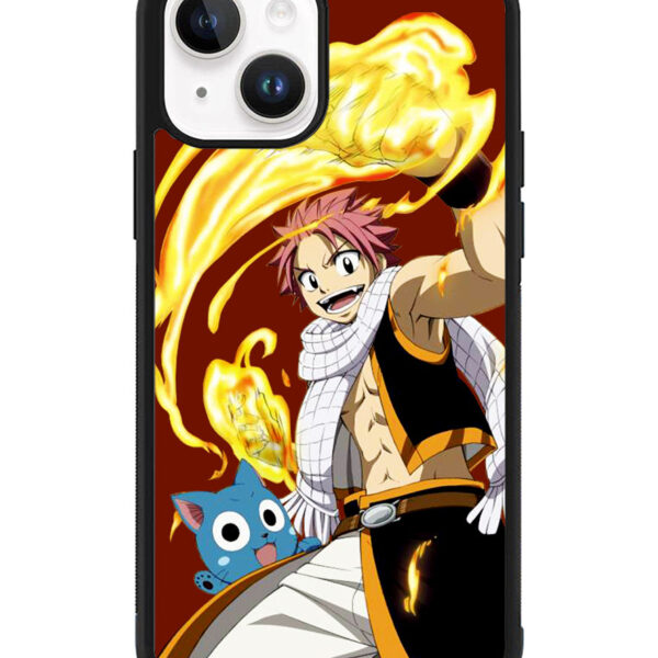 Natsu Fairy Tail Anime iPhone 15 Plus Case CT10085
