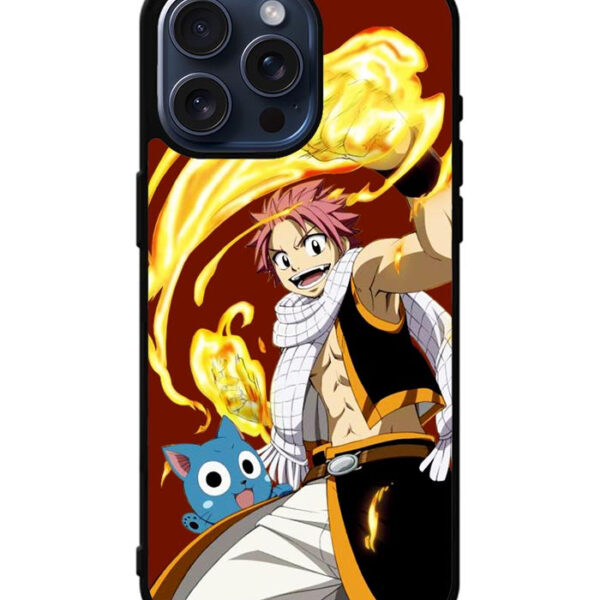 Natsu Fairy Tail Anime iPhone 15 Pro Max Case CT10085
