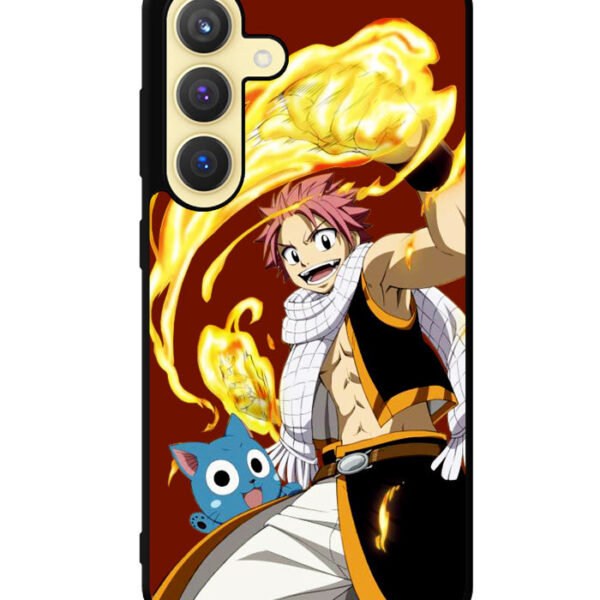 Natsu Fairy Tail Anime Samsung Galaxy S24 Plus Case CT10085