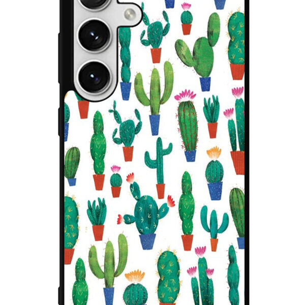 New Cactus Pattern Samsung Galaxy S24 5G Case CT0916