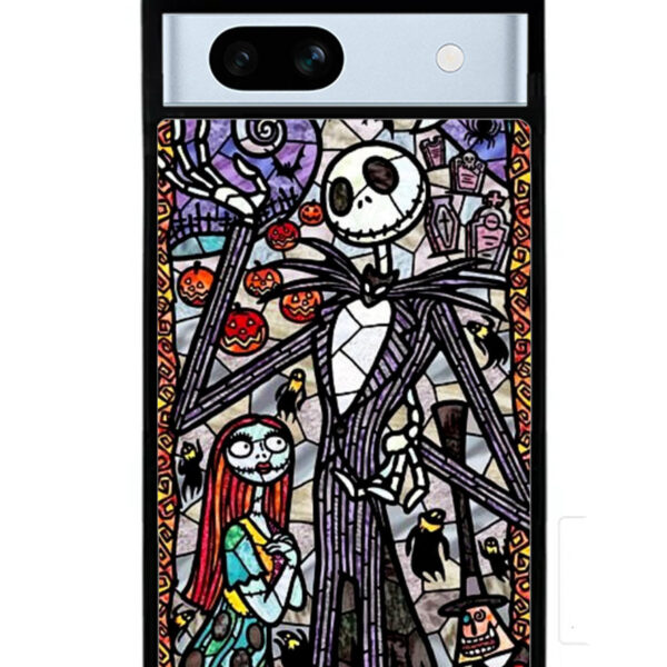 Nightmare Before Christmas Art Glass Google Google Pixel 7A Case CT1351