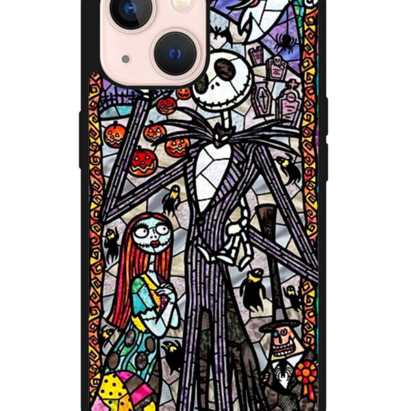 Nightmare Before Christmas Art Glass iPhone 13 Case CT1351