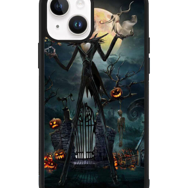 Nightmare Before Christmas Jack Skeleton iPhone 15 Plus Case CT3062